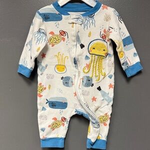 Baby Ocean-Themed One Piece